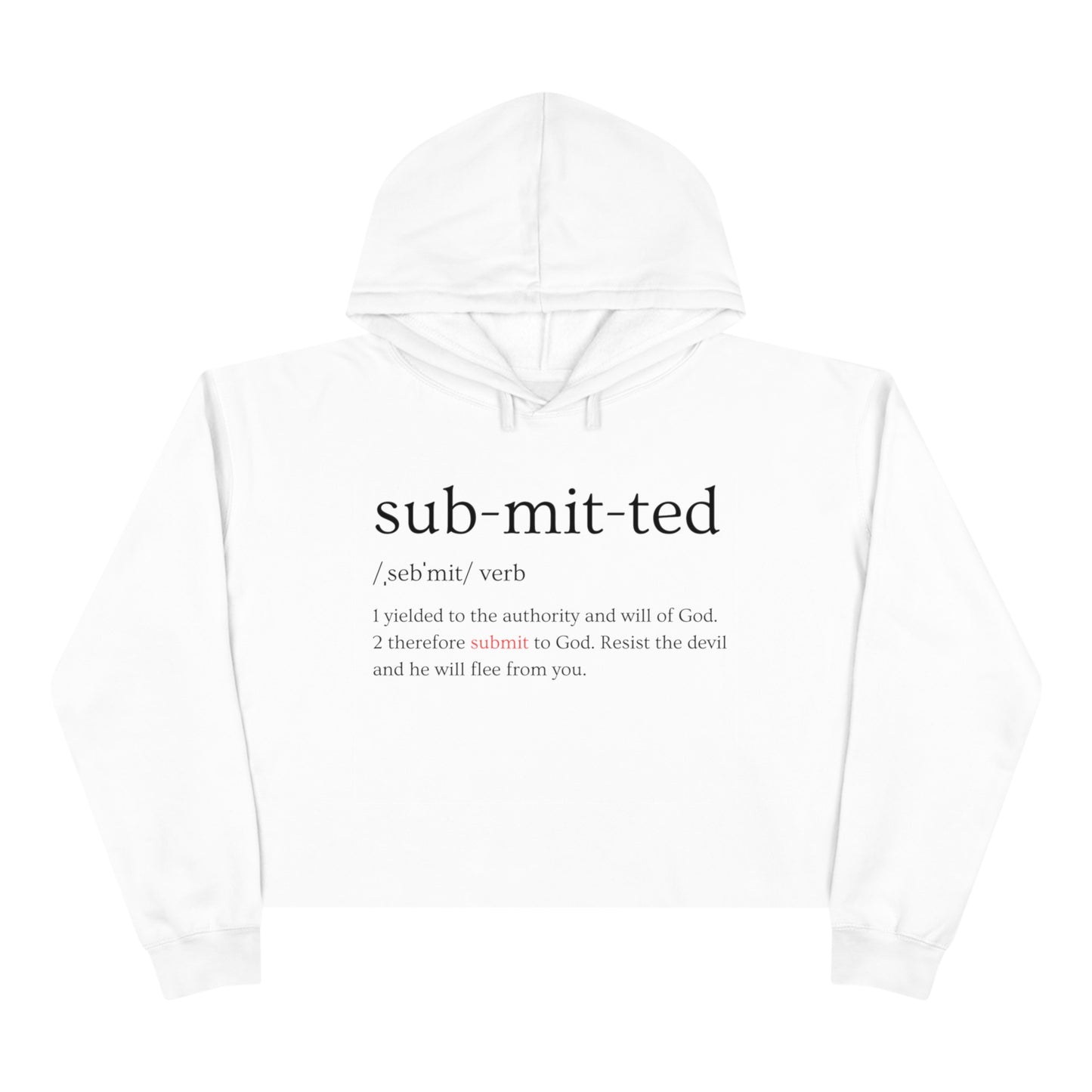 Submitted Crop Hoodie