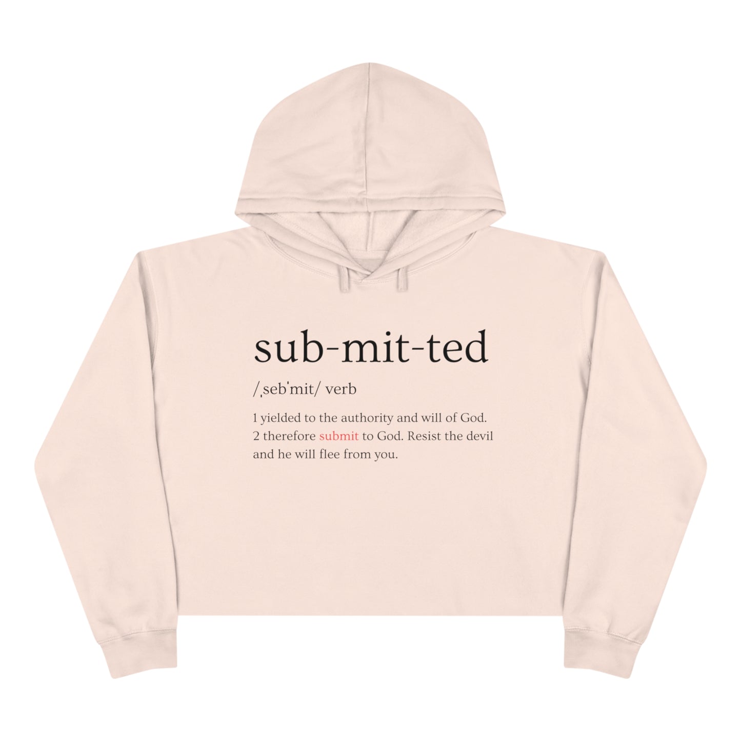 Submitted Crop Hoodie